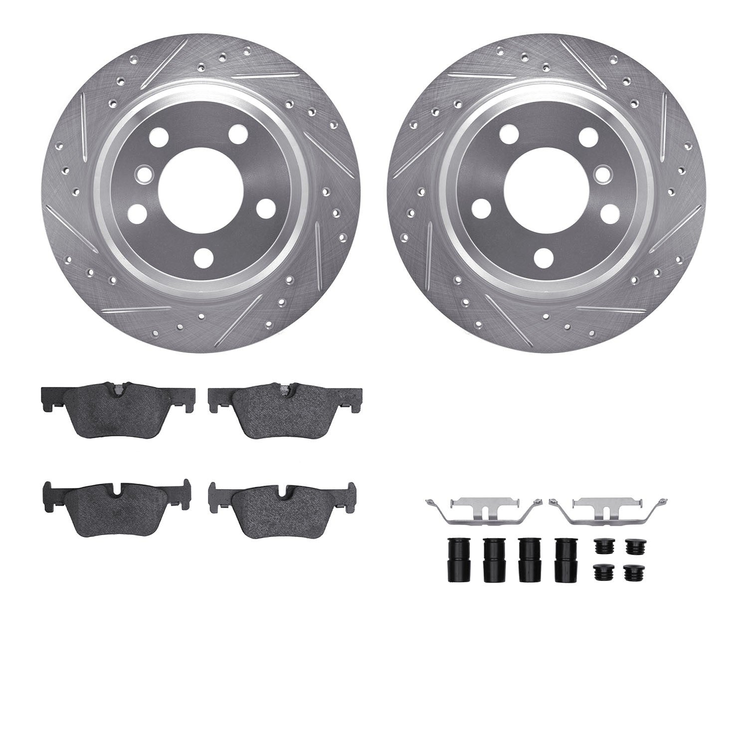 Dynamic Friction Company Disc Brake Kit 7312-31117