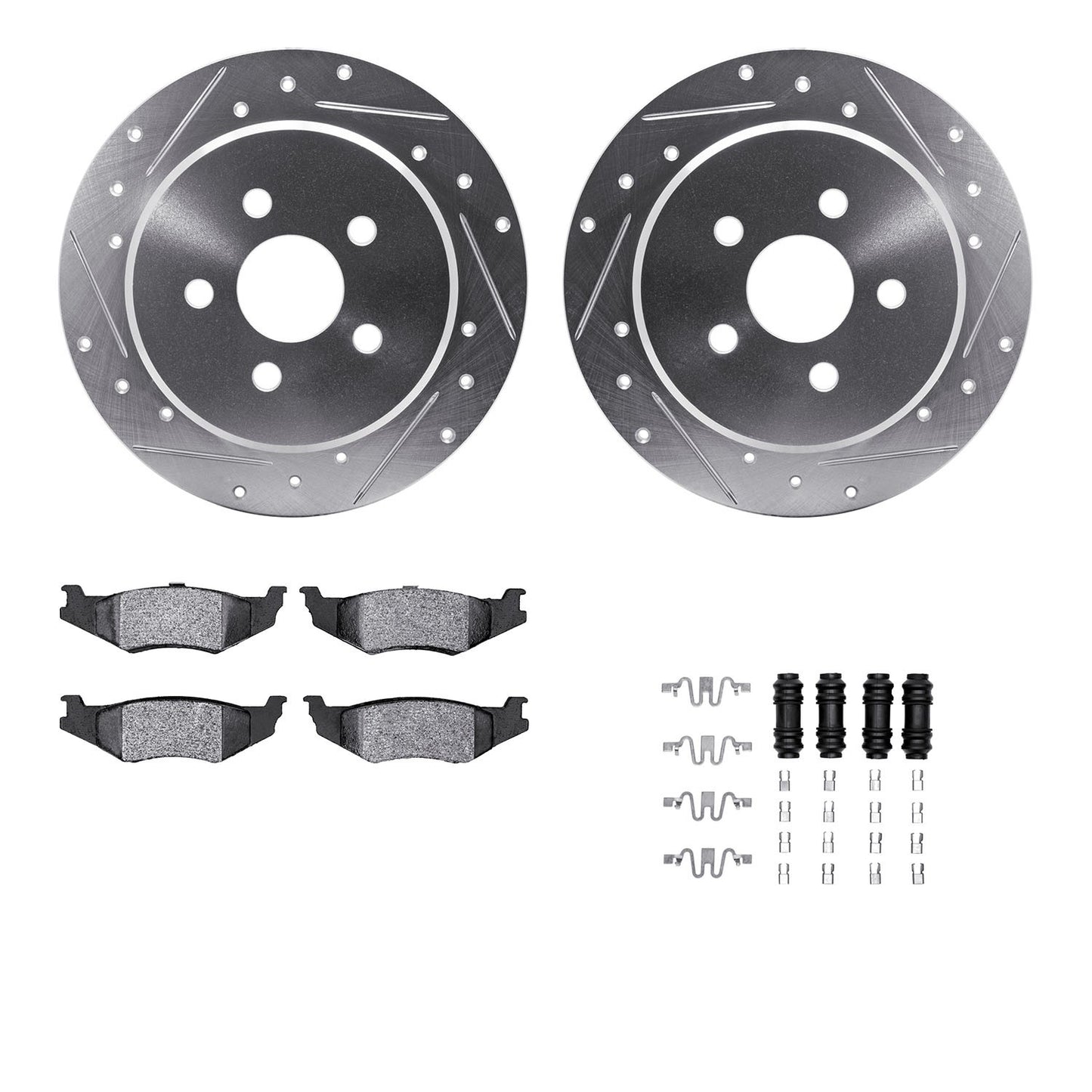 Dynamic Friction Company Disc Brake Kit 7312-39018