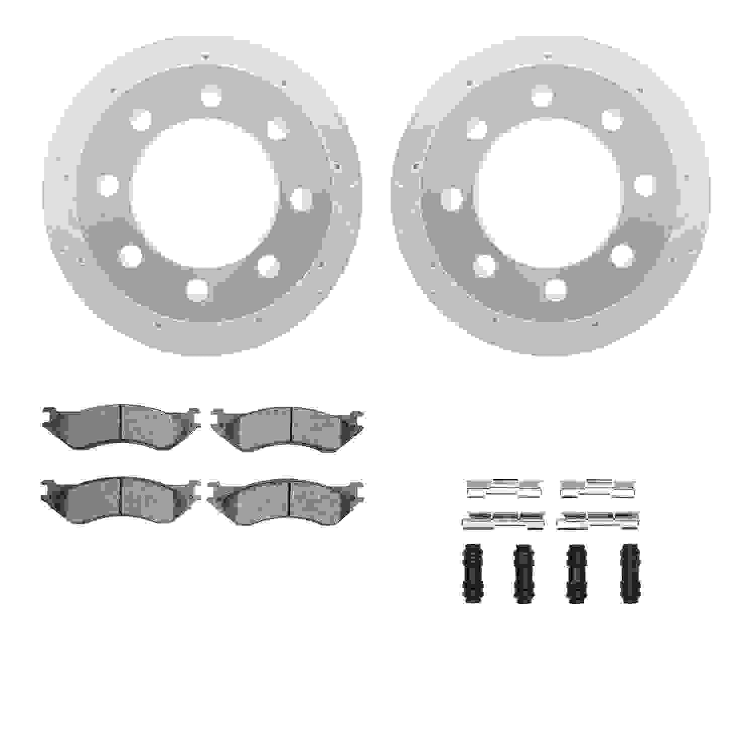 Dynamic Friction Company Disc Brake Kit 7312-40068