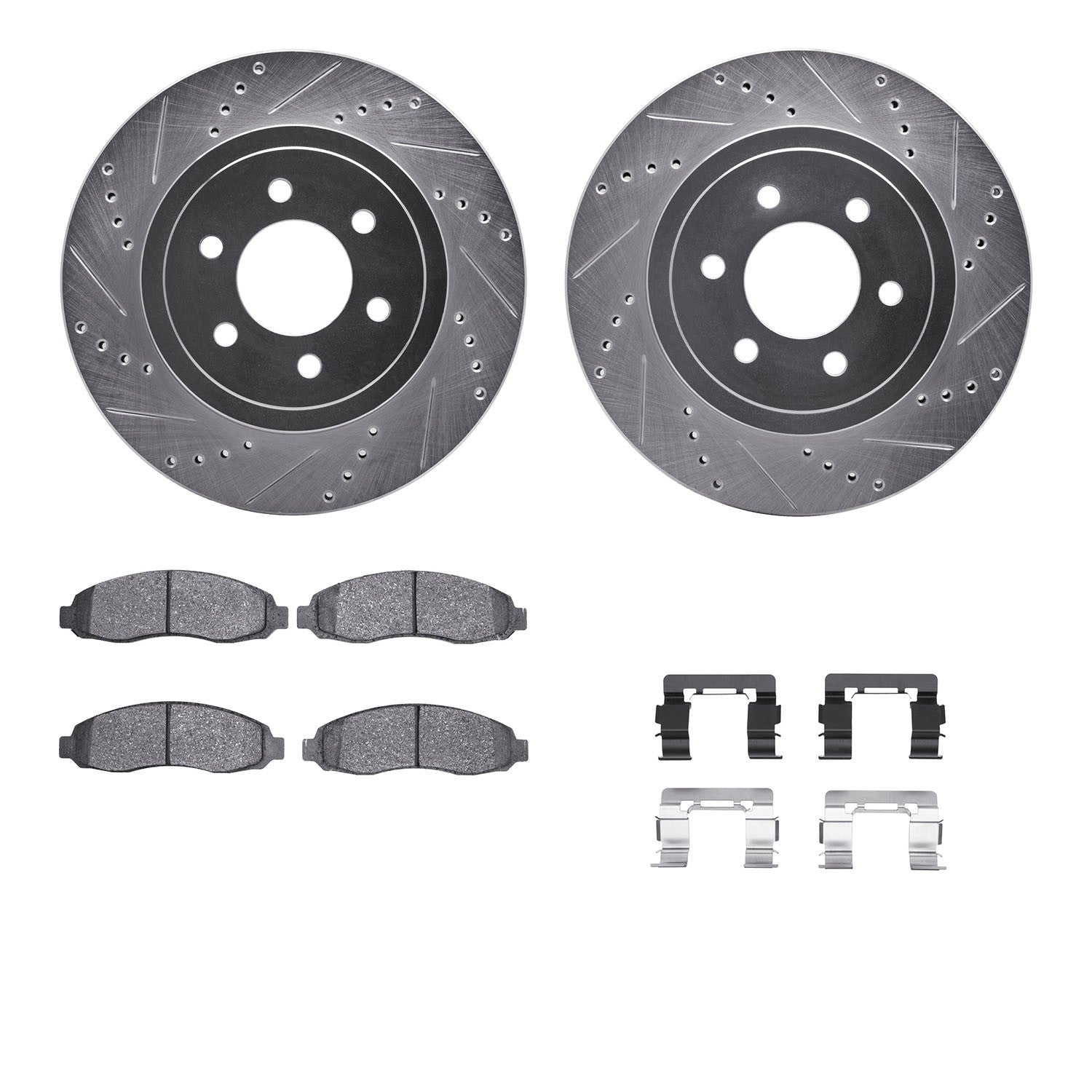 Dynamic Friction Company Disc Brake Kit 7312-40086