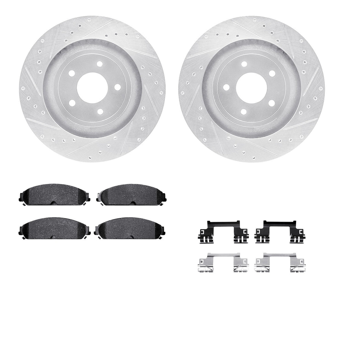 Dynamic Friction Company Disc Brake Kit 7312-40089