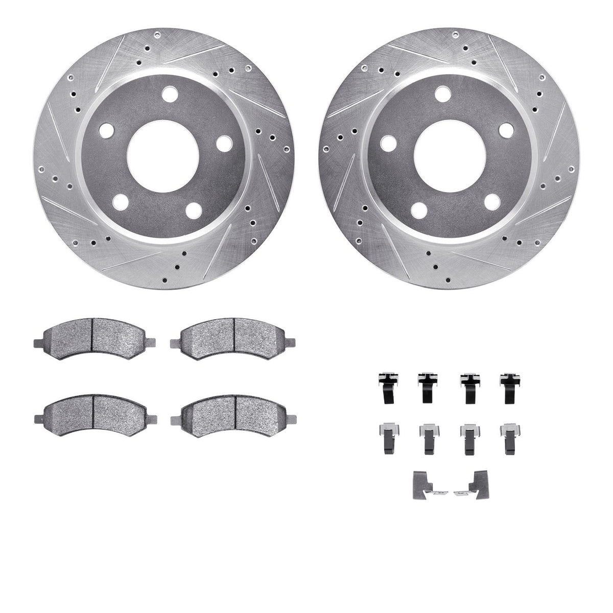 Dynamic Friction Company Disc Brake Kit 7312-40091