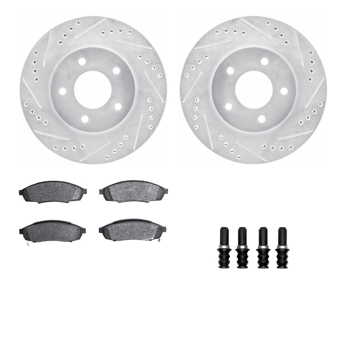Dynamic Friction Company Disc Brake Kit 7312-45009