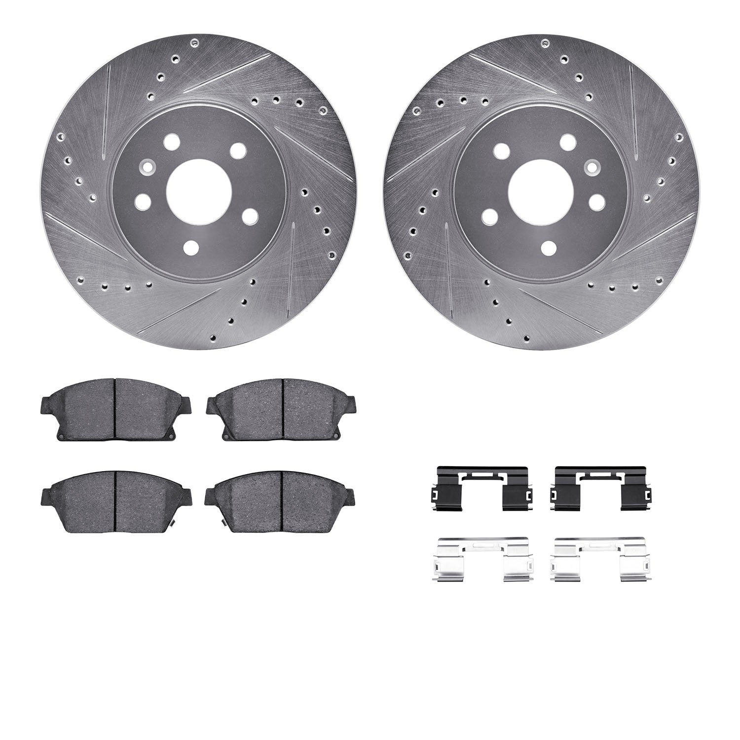 Dynamic Friction Company Disc Brake Kit 7312-45027