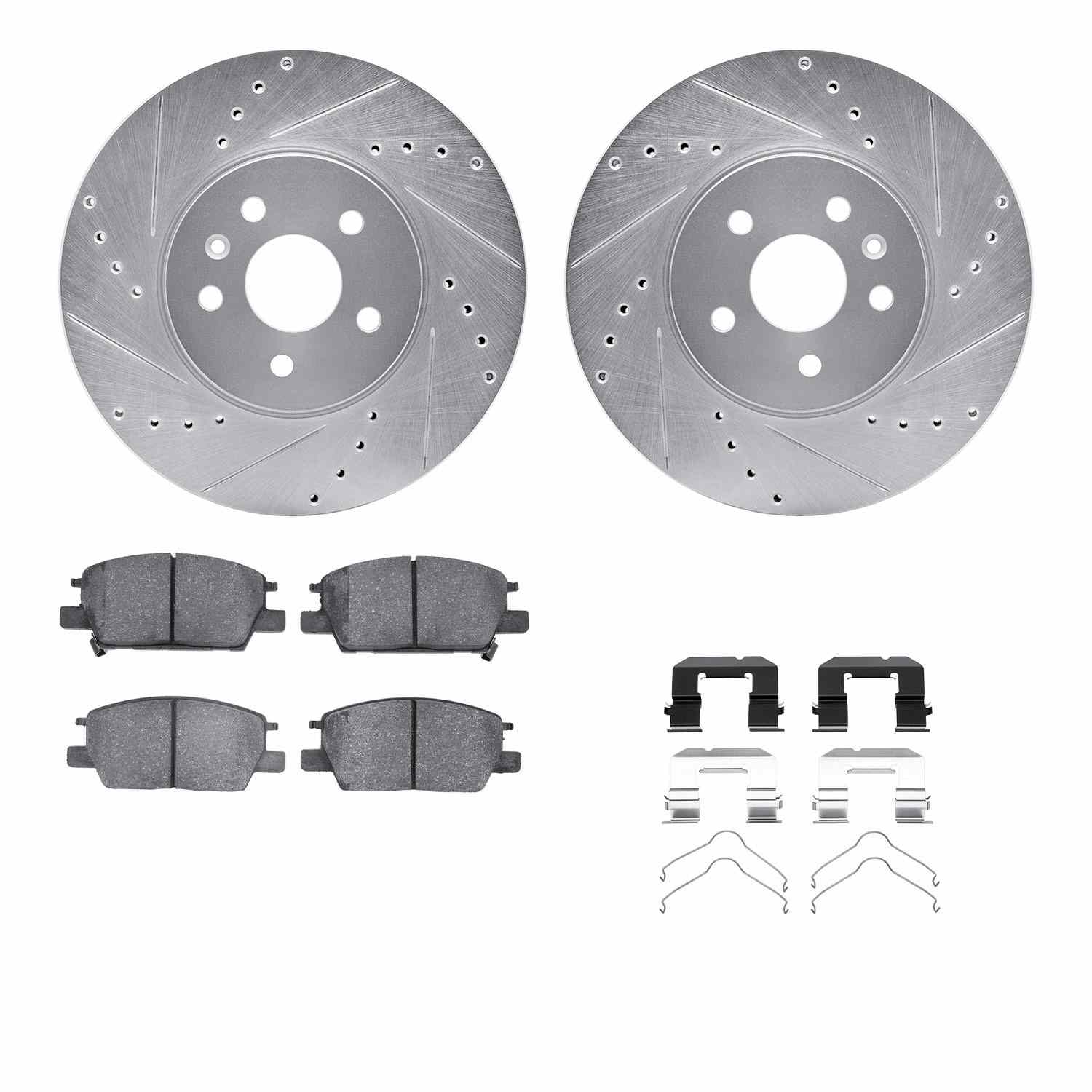 Dynamic Friction Company Disc Brake Kit 7312-45032