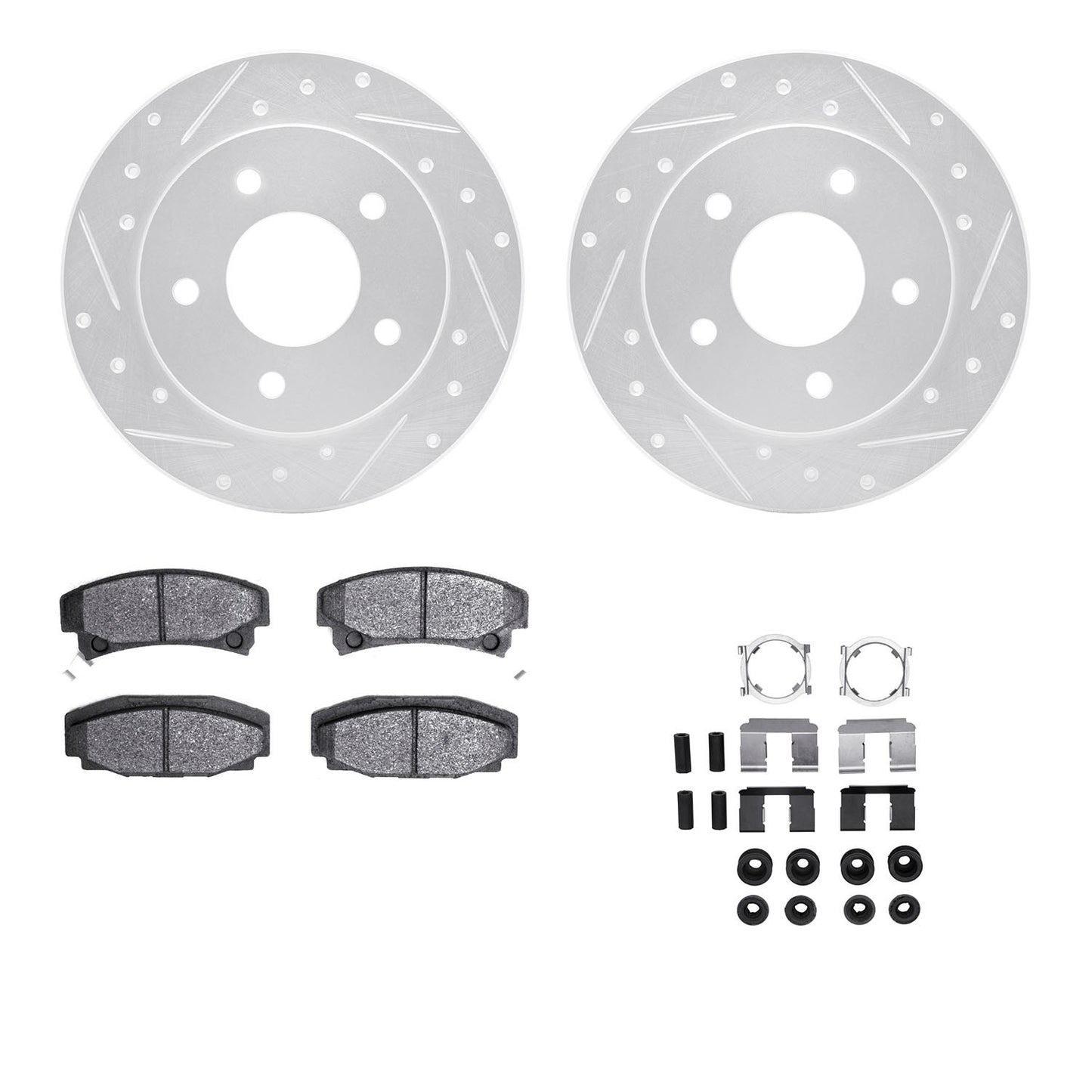 Dynamic Friction Company Disc Brake Kit 7312-46006