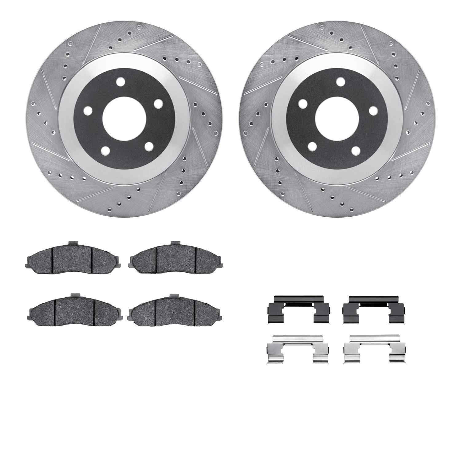 Dynamic Friction Company Disc Brake Kit 7312-46015