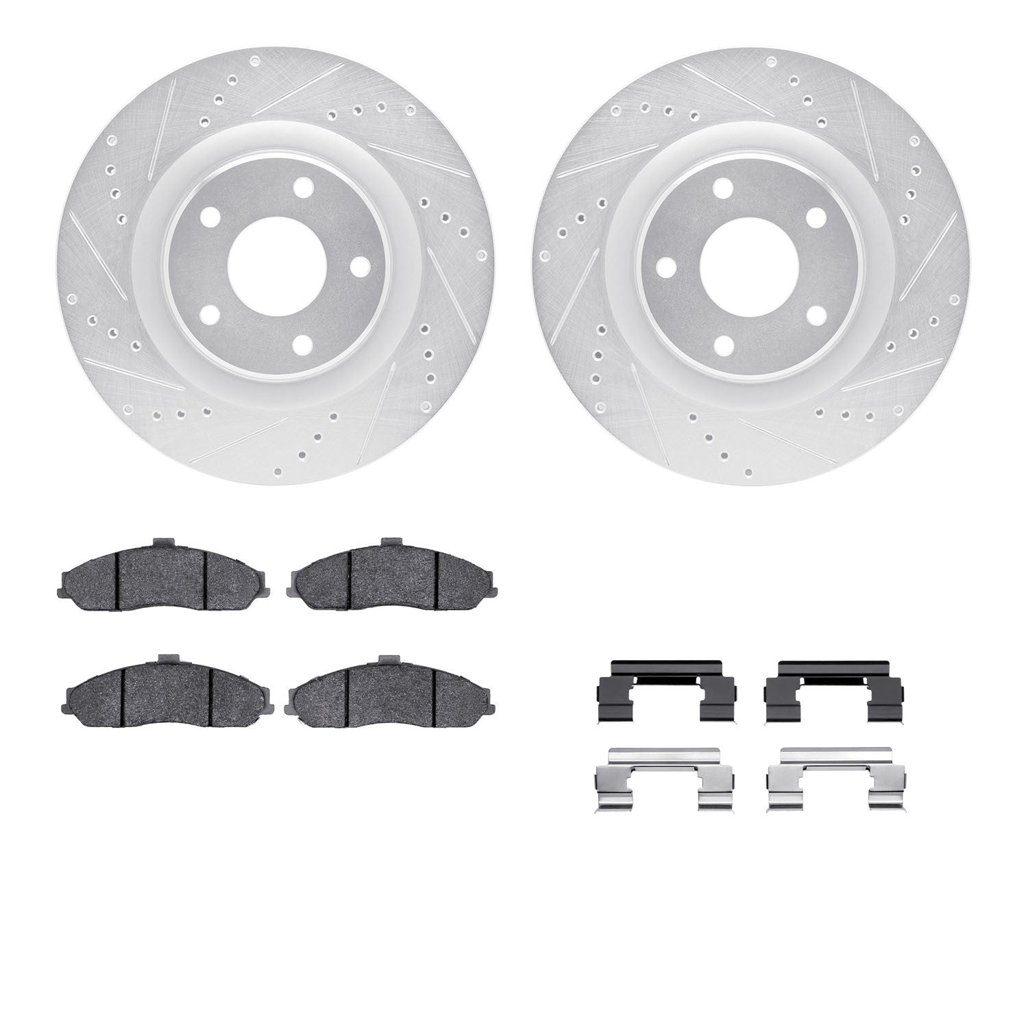 Dynamic Friction Company Disc Brake Kit 7312-46016