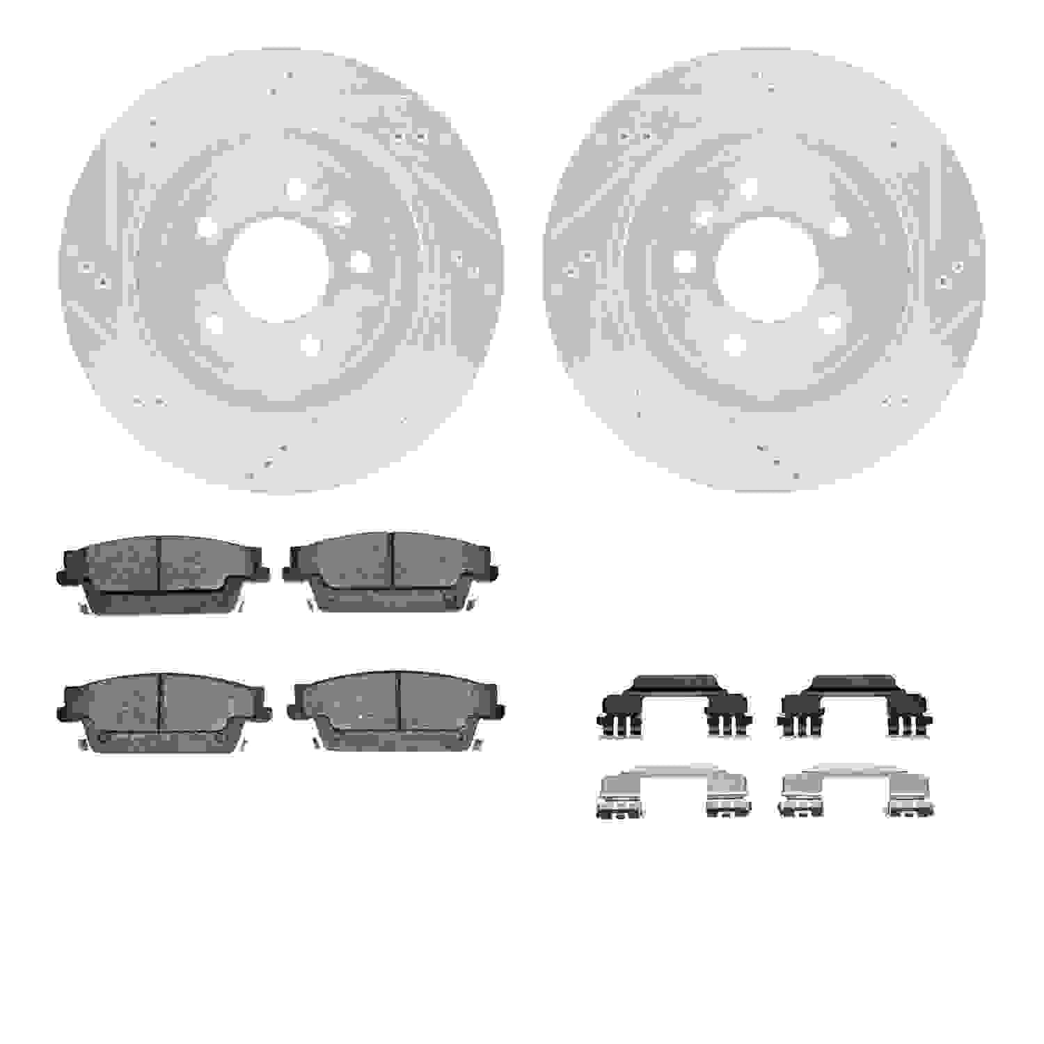 Dynamic Friction Company Disc Brake Kit 7312-46036