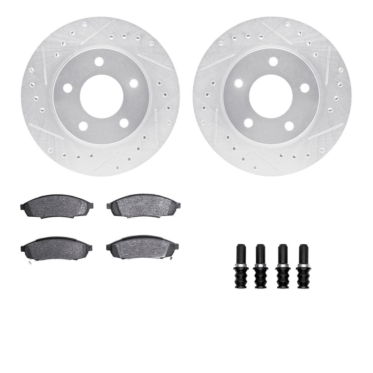 Dynamic Friction Company Disc Brake Kit 7312-47028