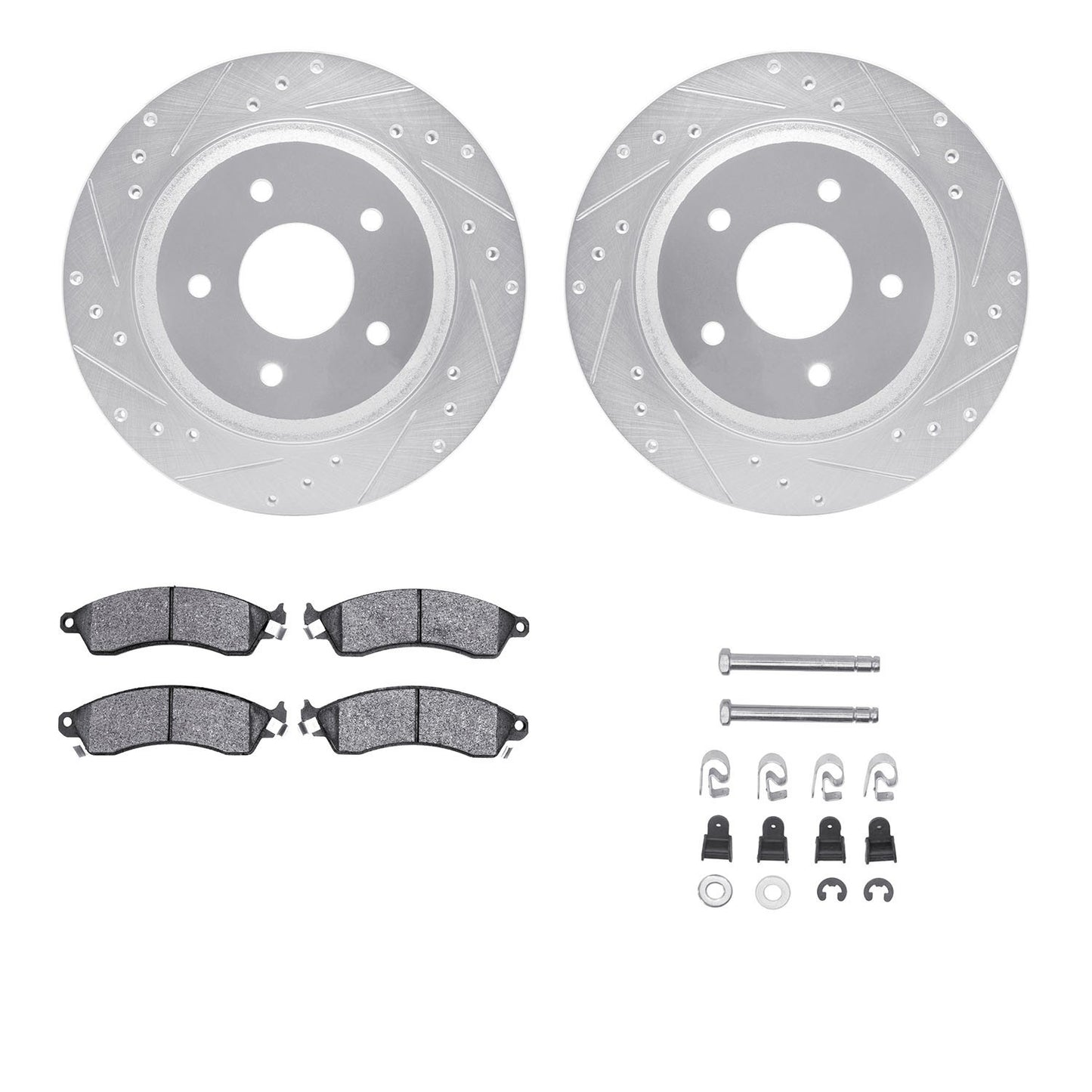 Dynamic Friction Company Disc Brake Kit 7312-47030