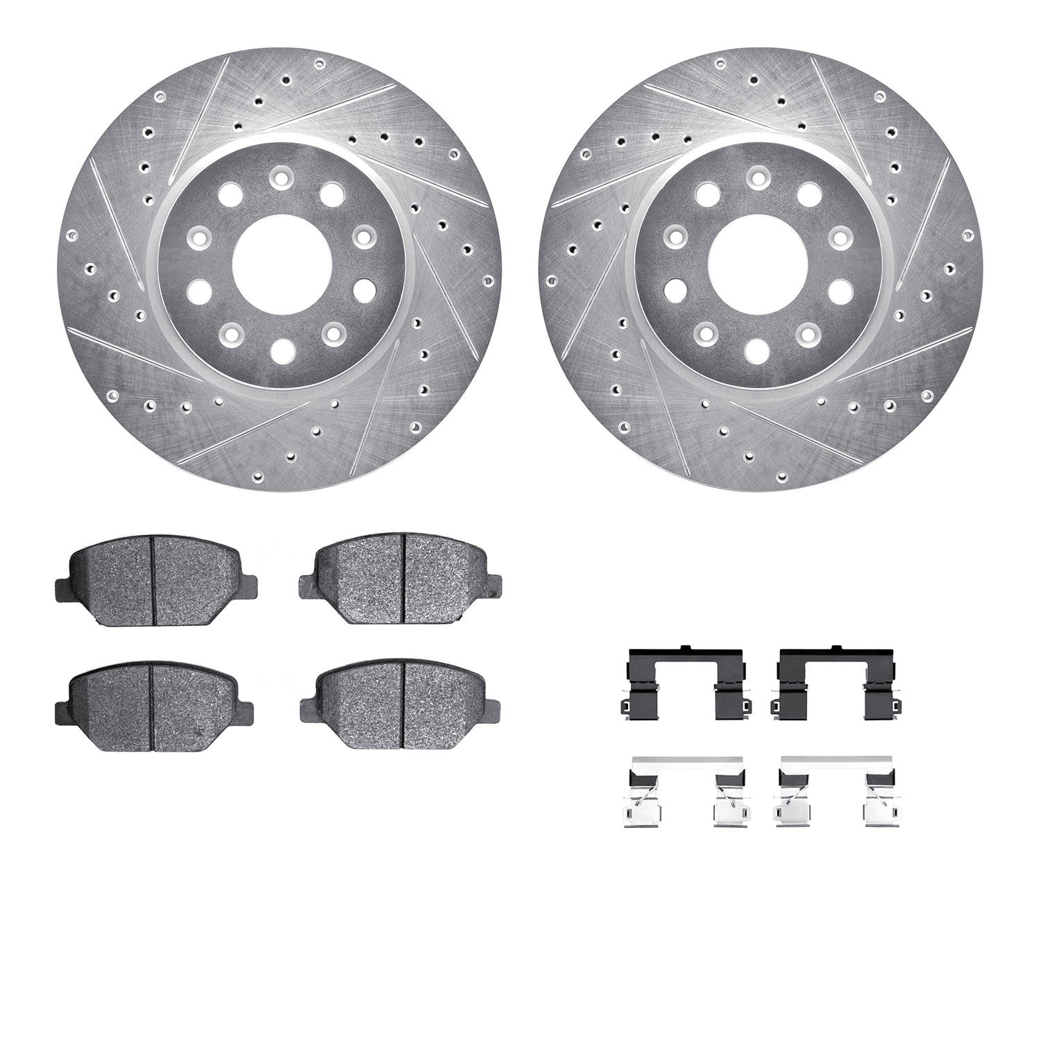 Dynamic Friction Company Disc Brake Kit 7312-47076