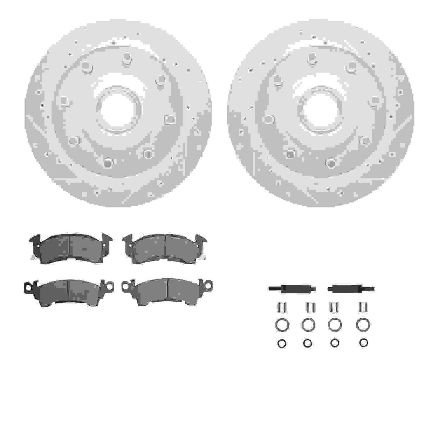 Dynamic Friction Company Disc Brake Kit 7312-48002
