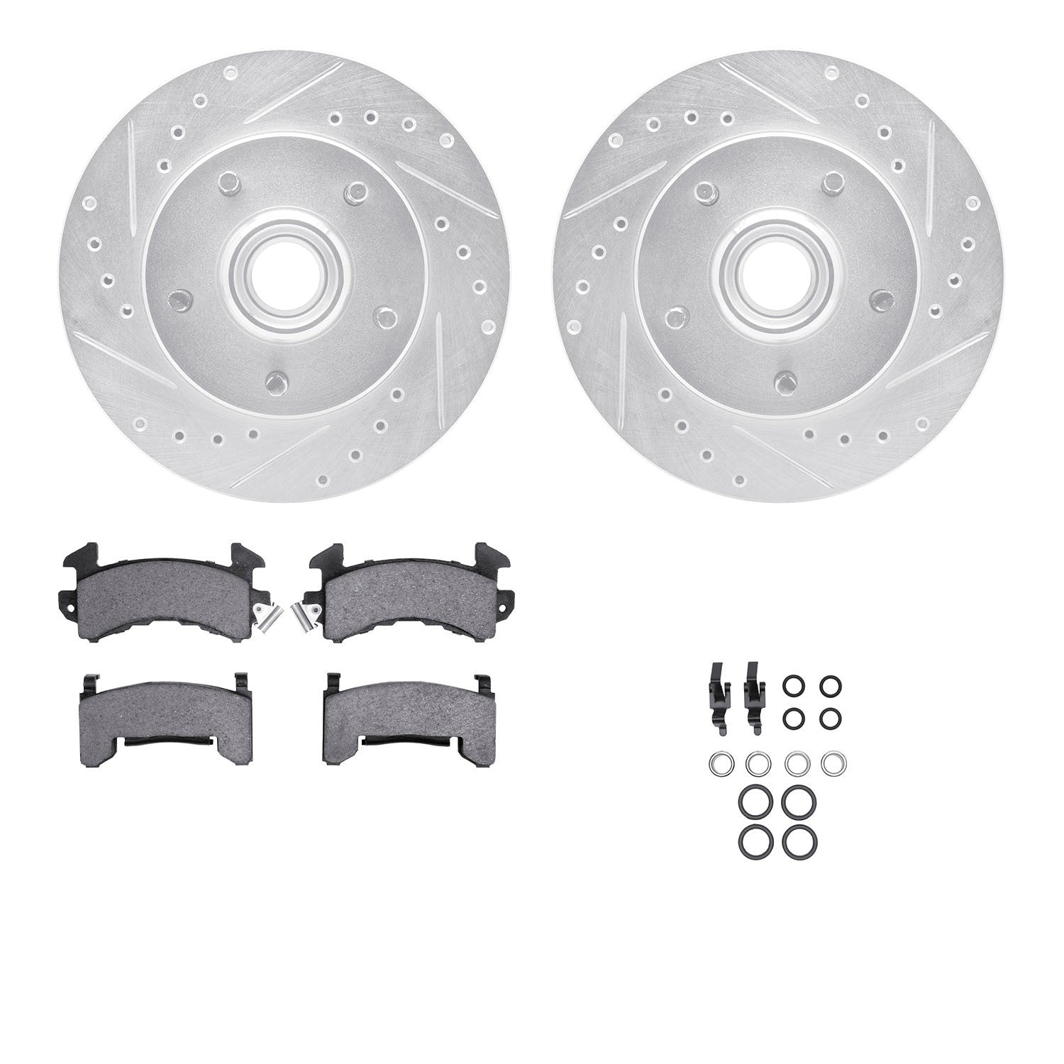 Dynamic Friction Company Disc Brake Kit 7312-48015