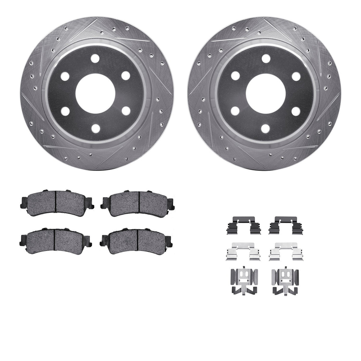 Dynamic Friction Company Disc Brake Kit 7312-48043
