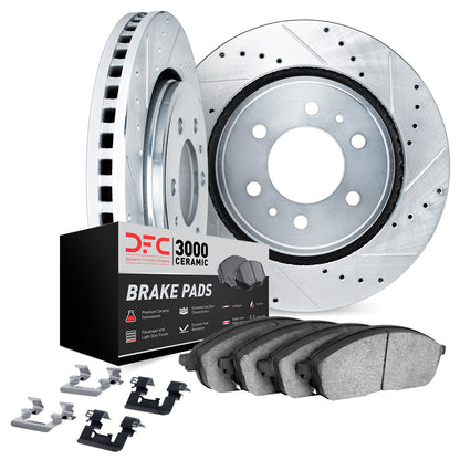 Dynamic Friction Company Disc Brake Kit 7312-48049