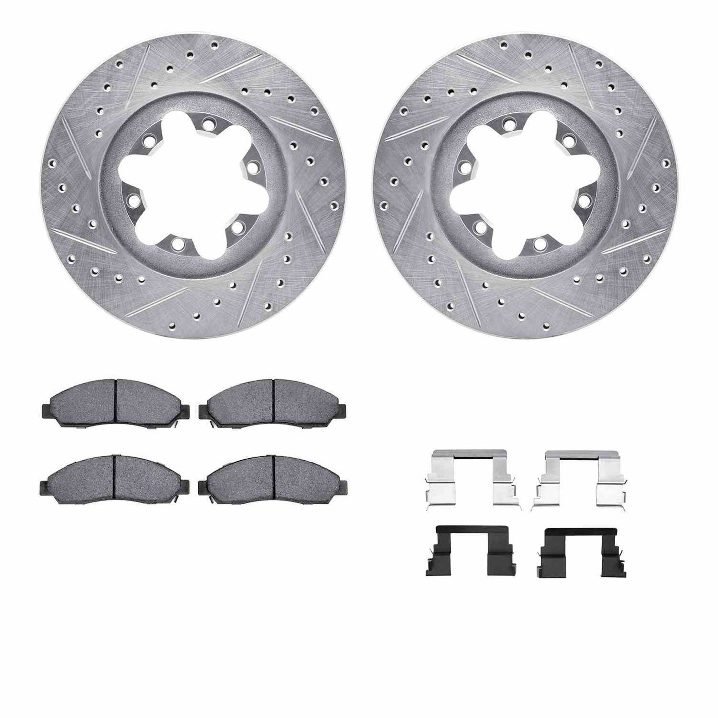 Dynamic Friction Company Disc Brake Kit 7312-48056