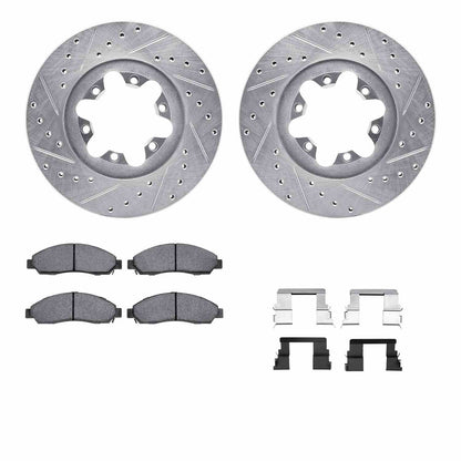 Dynamic Friction Company Disc Brake Kit 7312-48056