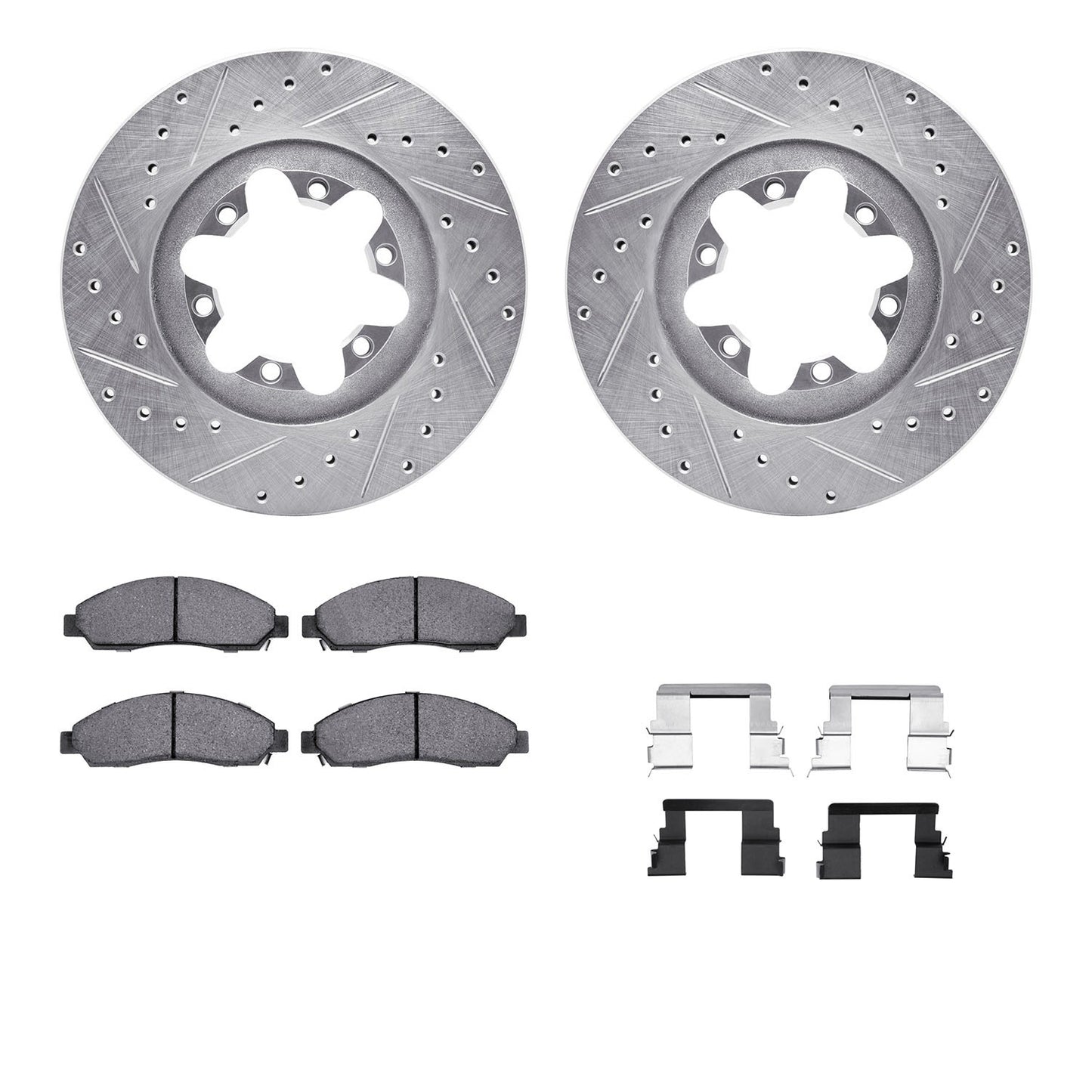 Dynamic Friction Company Disc Brake Kit 7312-48056