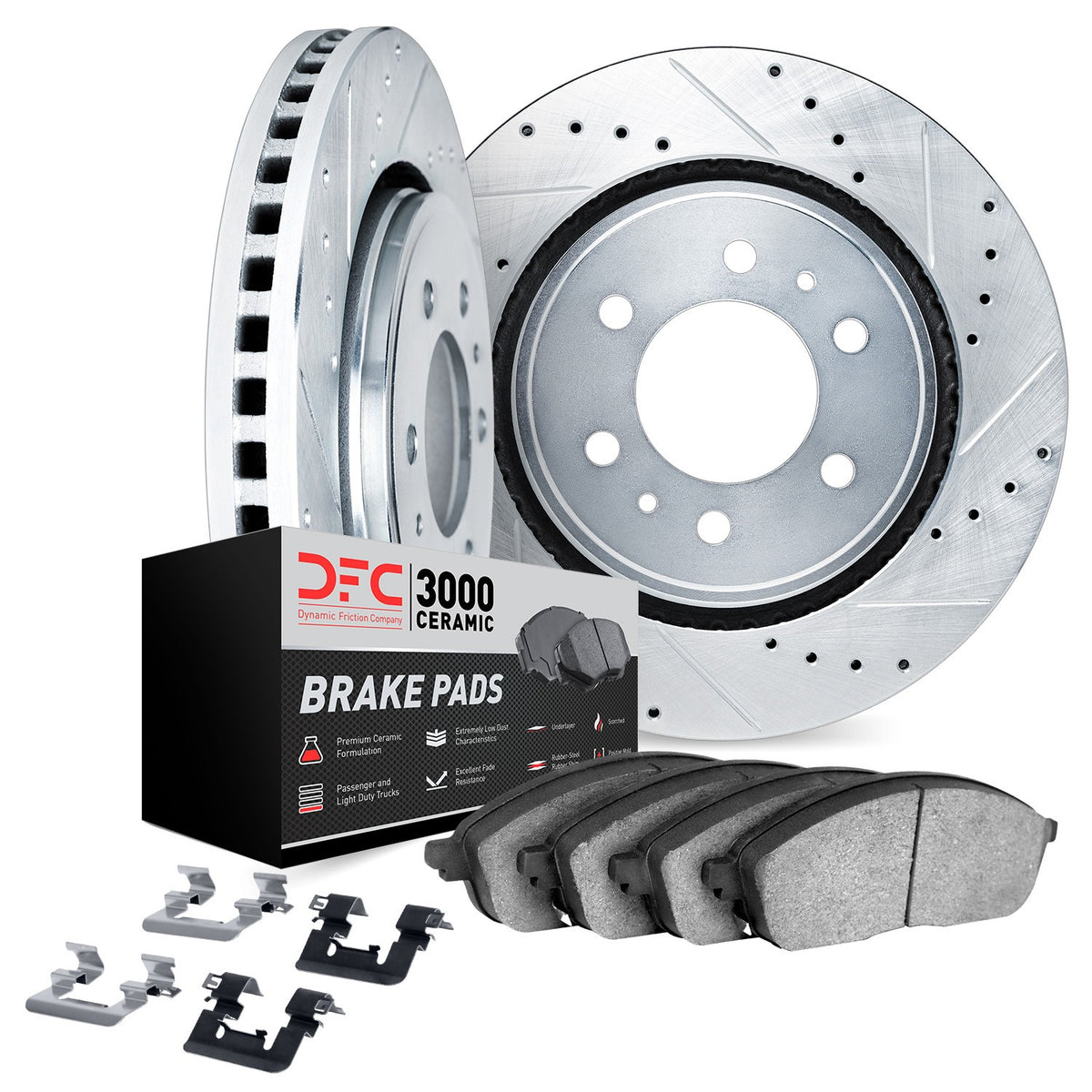 Dynamic Friction Company Disc Brake Kit 7312-48056