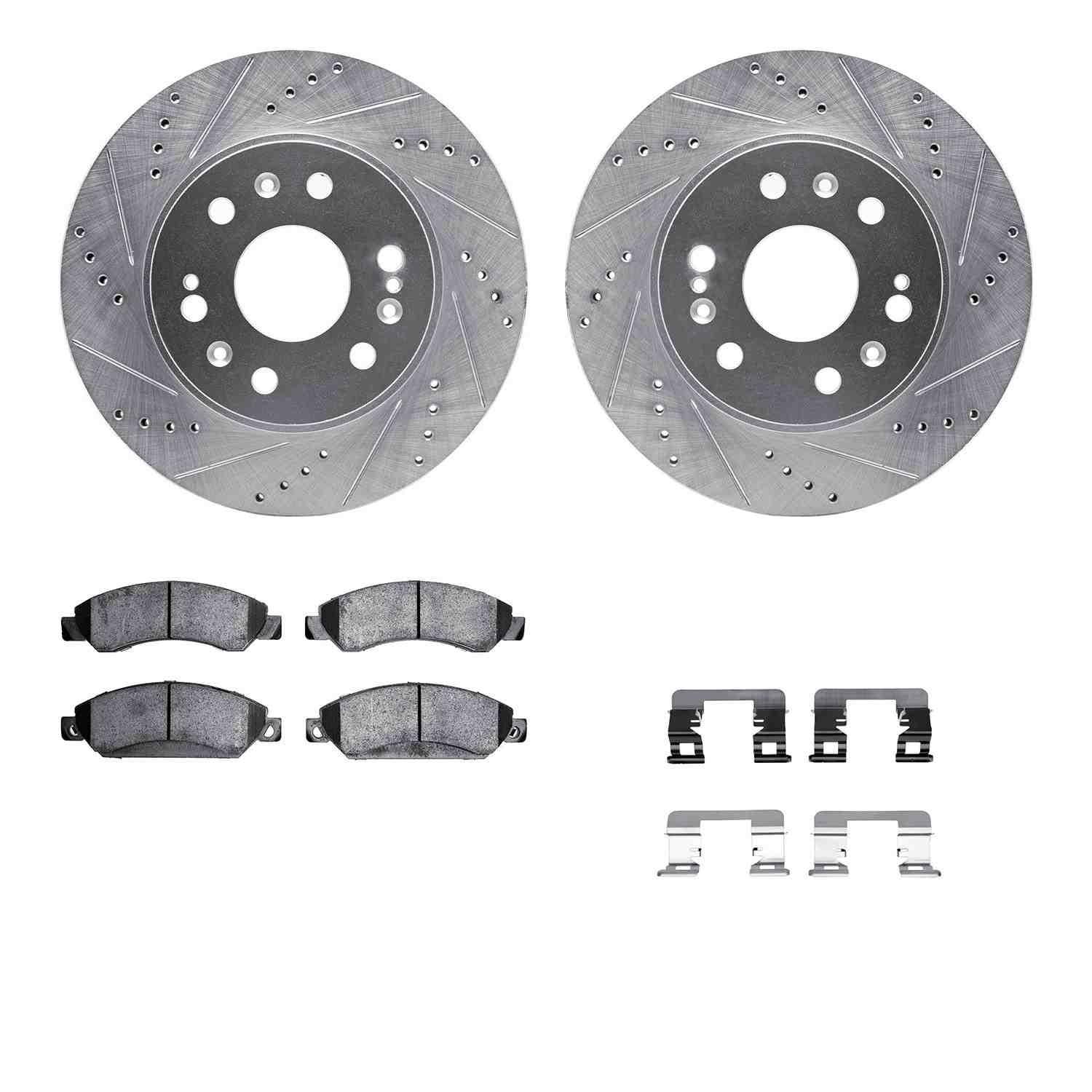 Dynamic Friction Company Disc Brake Kit 7312-48057