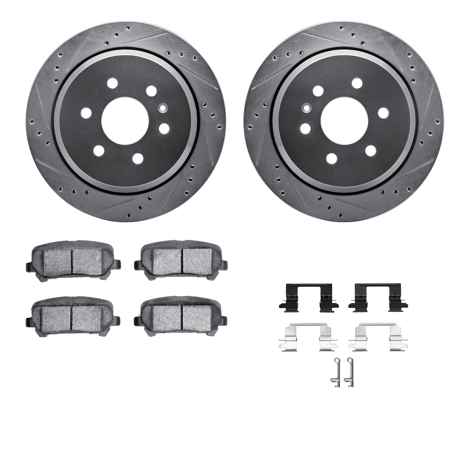 Dynamic Friction Company Disc Brake Kit 7312-48072