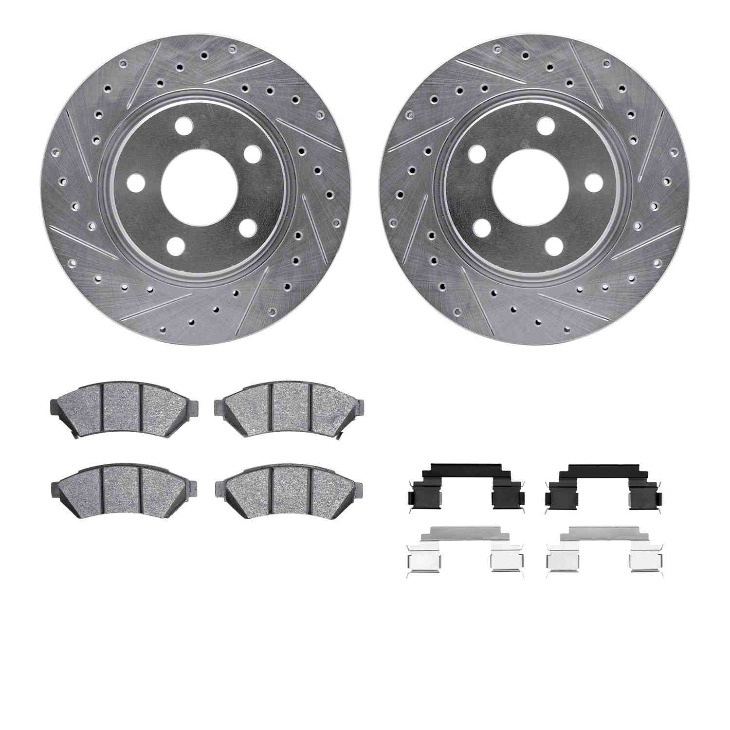 Dynamic Friction Company Disc Brake Kit 7312-52015