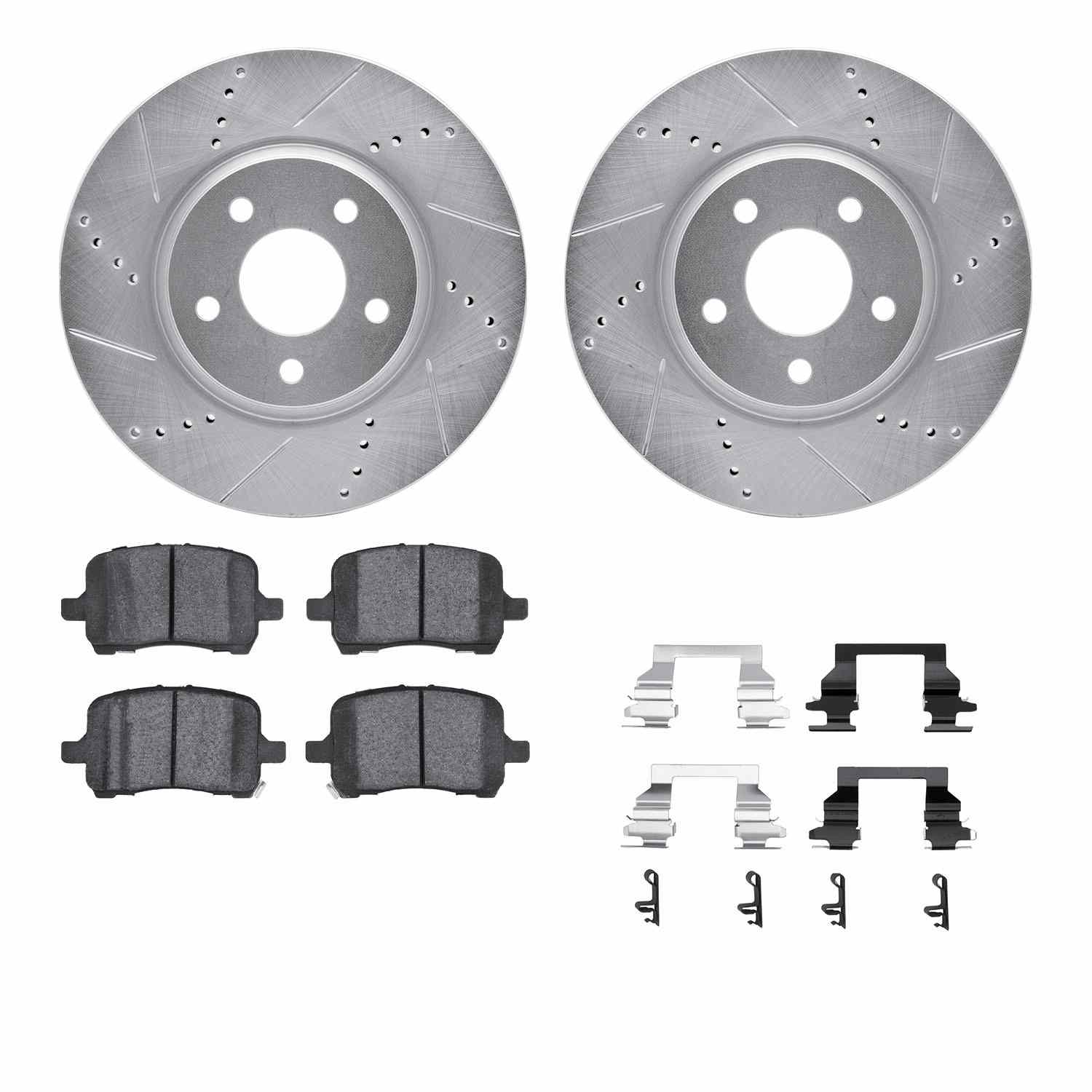 Dynamic Friction Company Disc Brake Kit 7312-53004