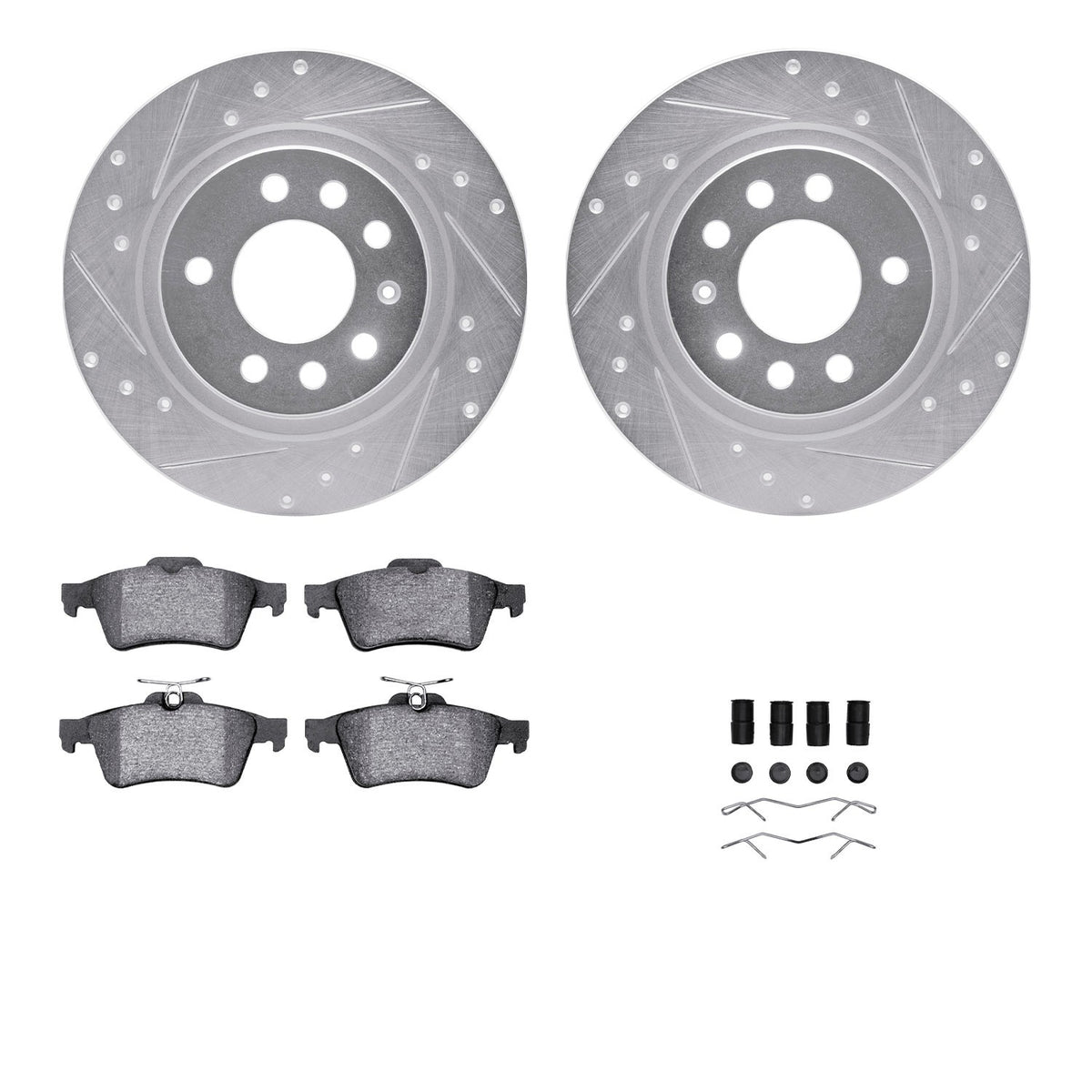 Dynamic Friction Company Disc Brake Kit 7312-53007