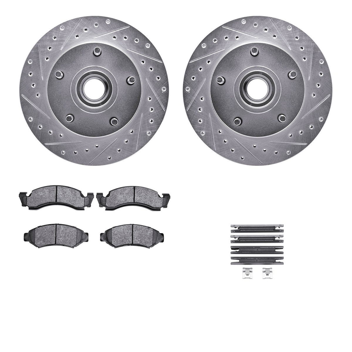 Dynamic Friction Company Disc Brake Kit 7312-54050