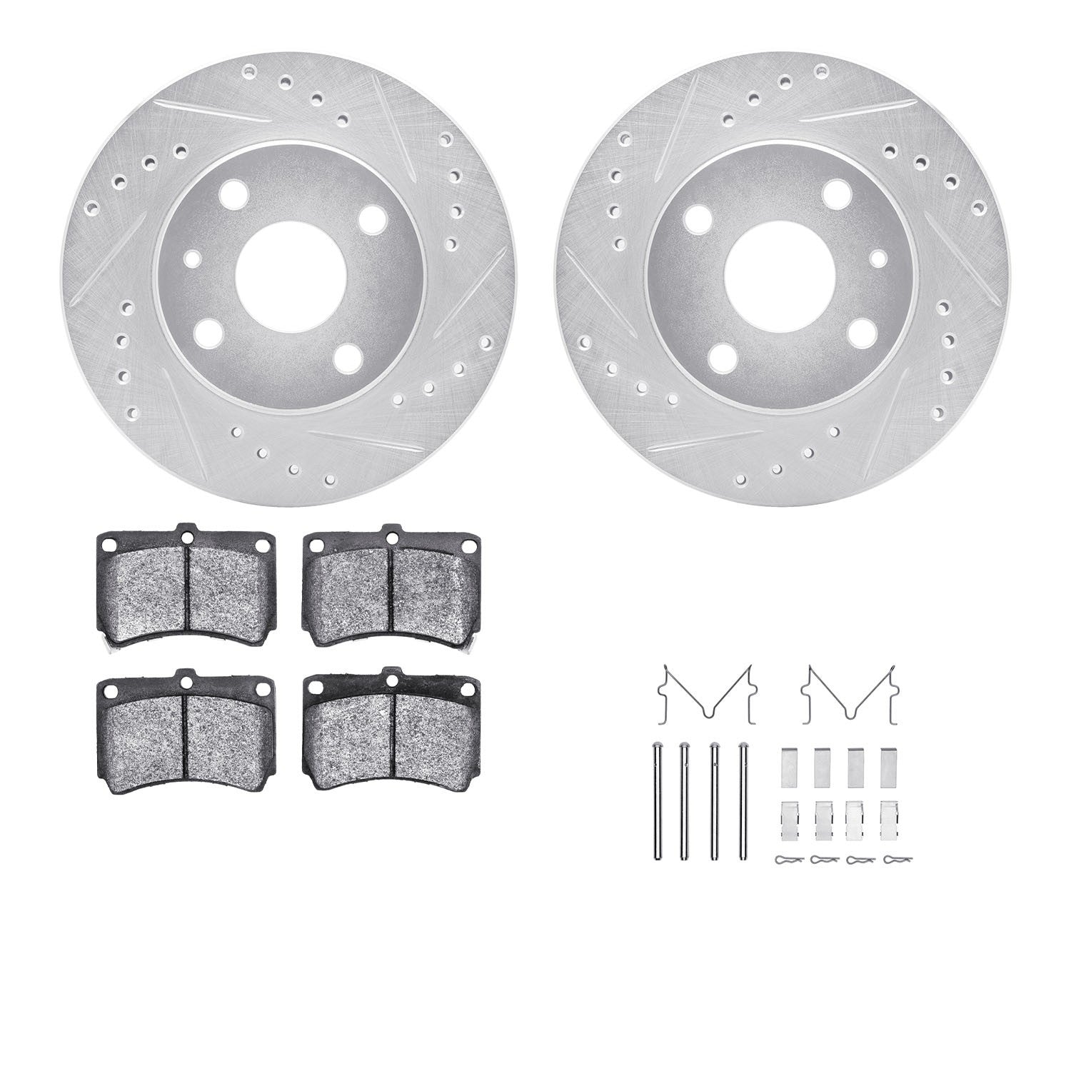 Dynamic Friction Company Disc Brake Kit 7312-54074