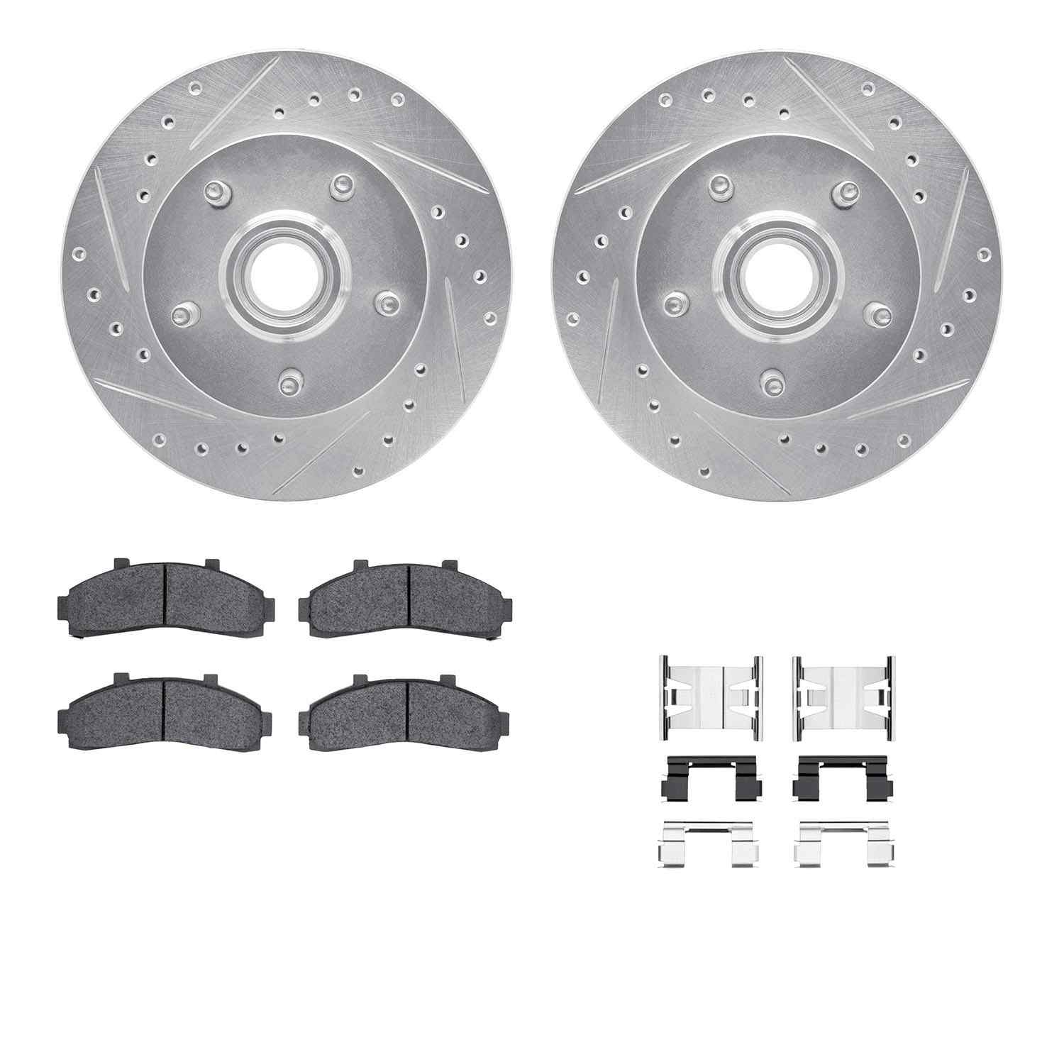 Dynamic Friction Company Disc Brake Kit 7312-54106