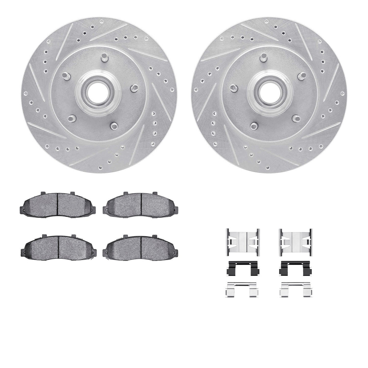 Dynamic Friction Company Disc Brake Kit 7312-54111