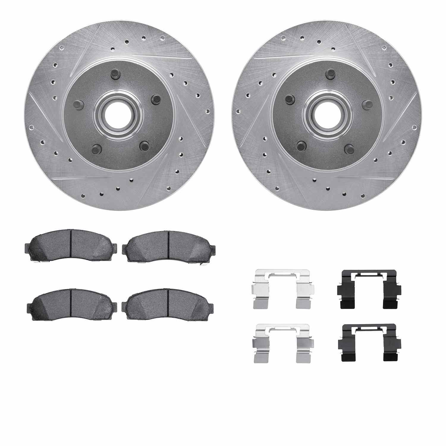 Dynamic Friction Company Disc Brake Kit 7312-54141