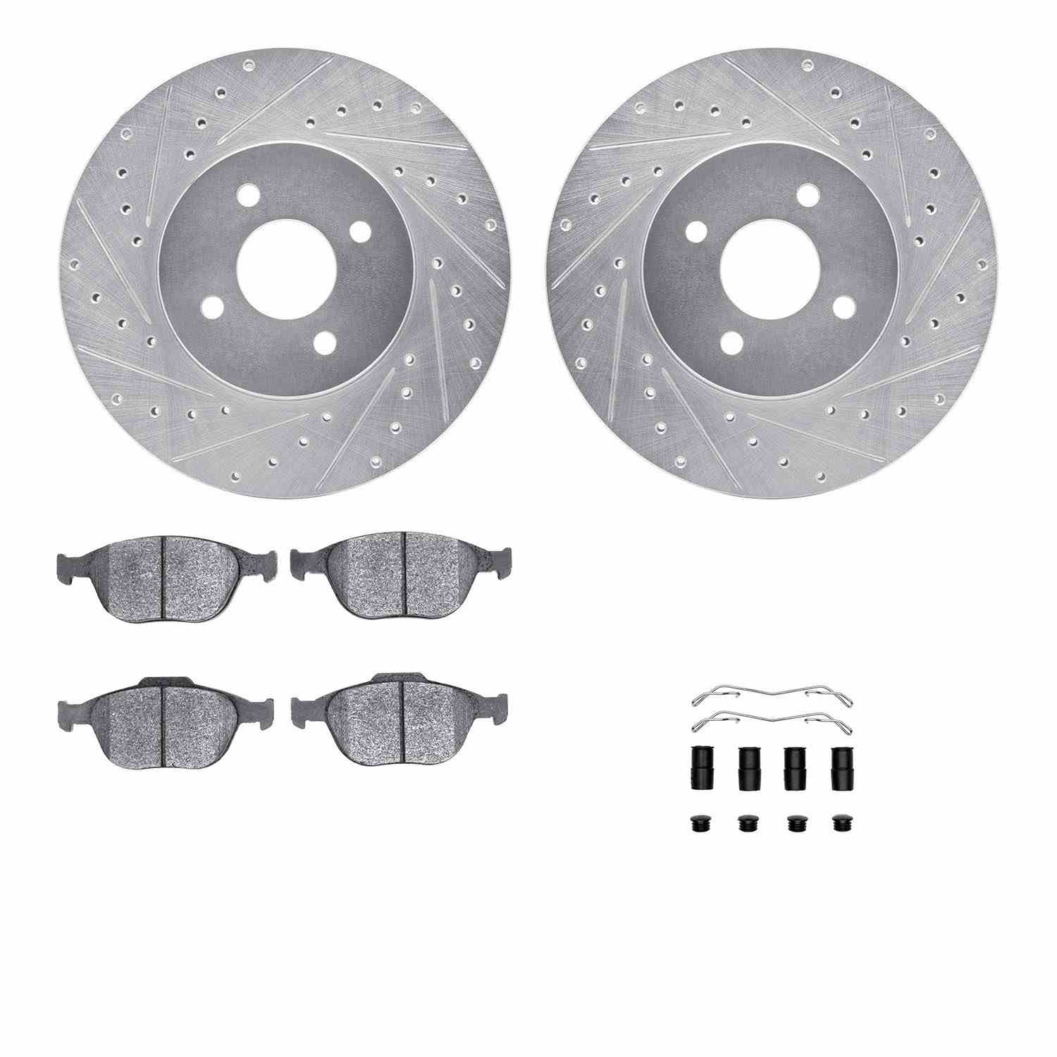 Dynamic Friction Company Disc Brake Kit 7312-54152