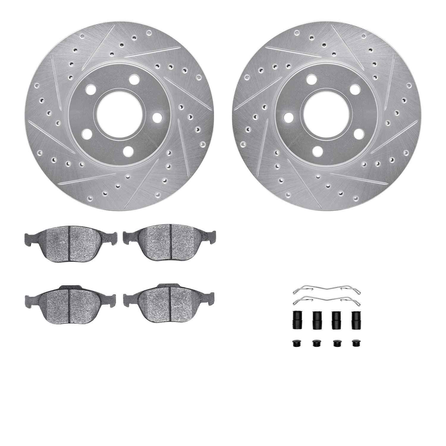 Dynamic Friction Company Disc Brake Kit 7312-54153