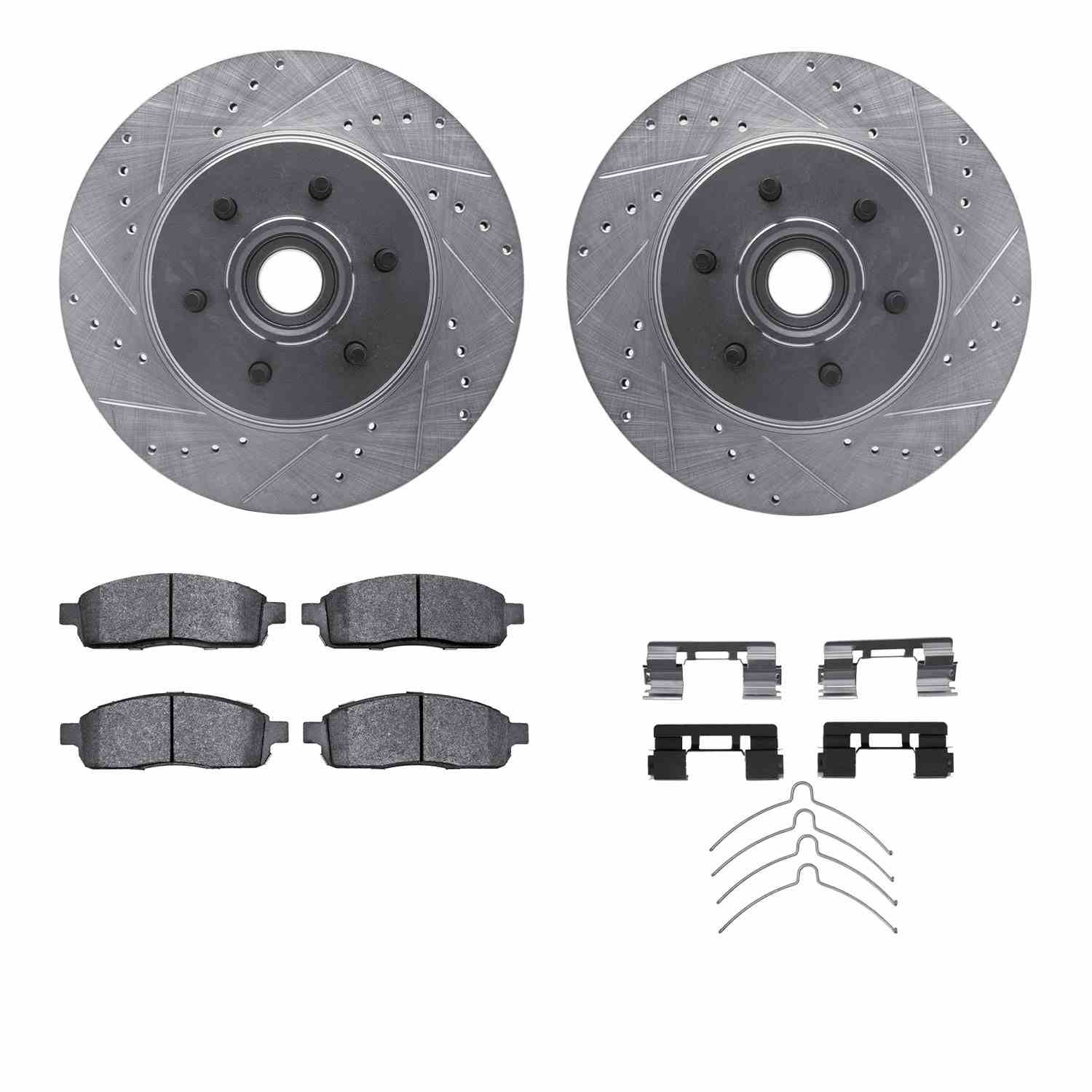 Dynamic Friction Company Disc Brake Kit 7312-54155