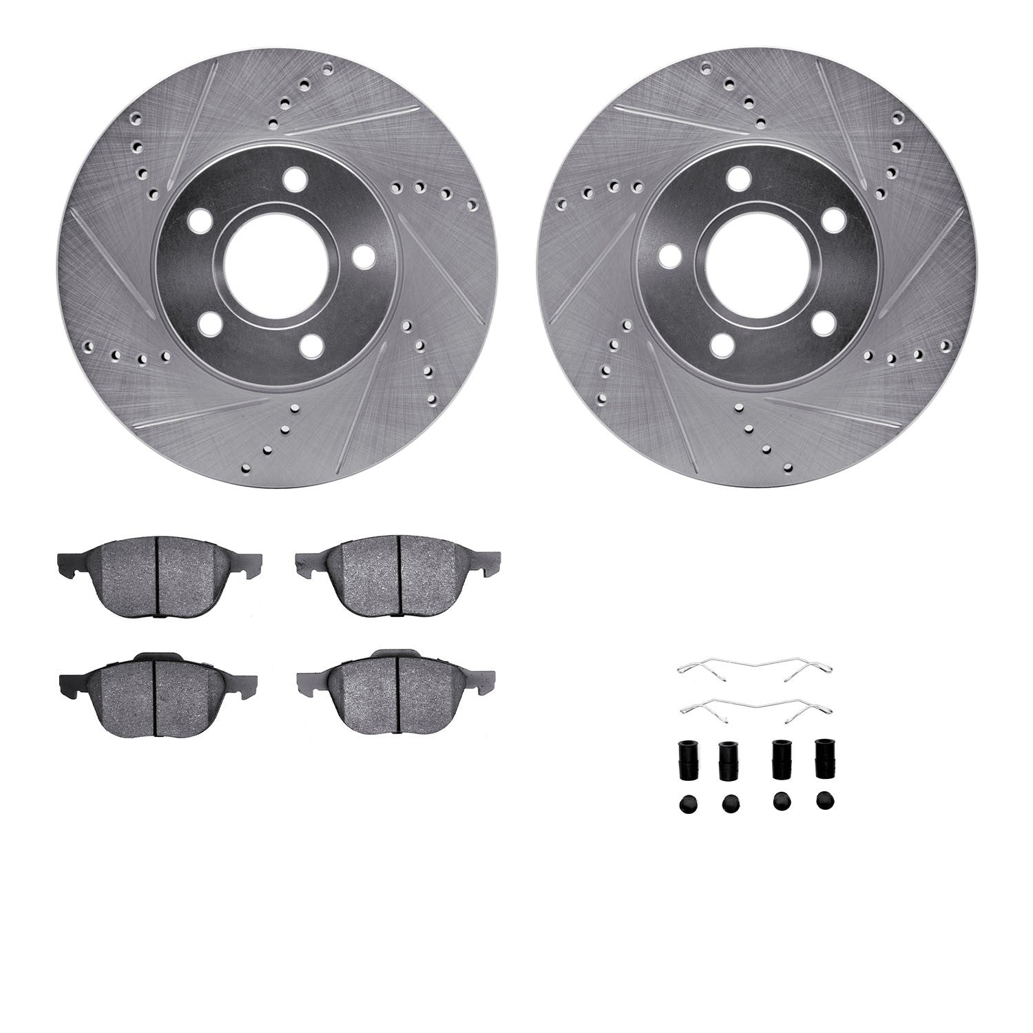 Dynamic Friction Company Disc Brake Kit 7312-54166