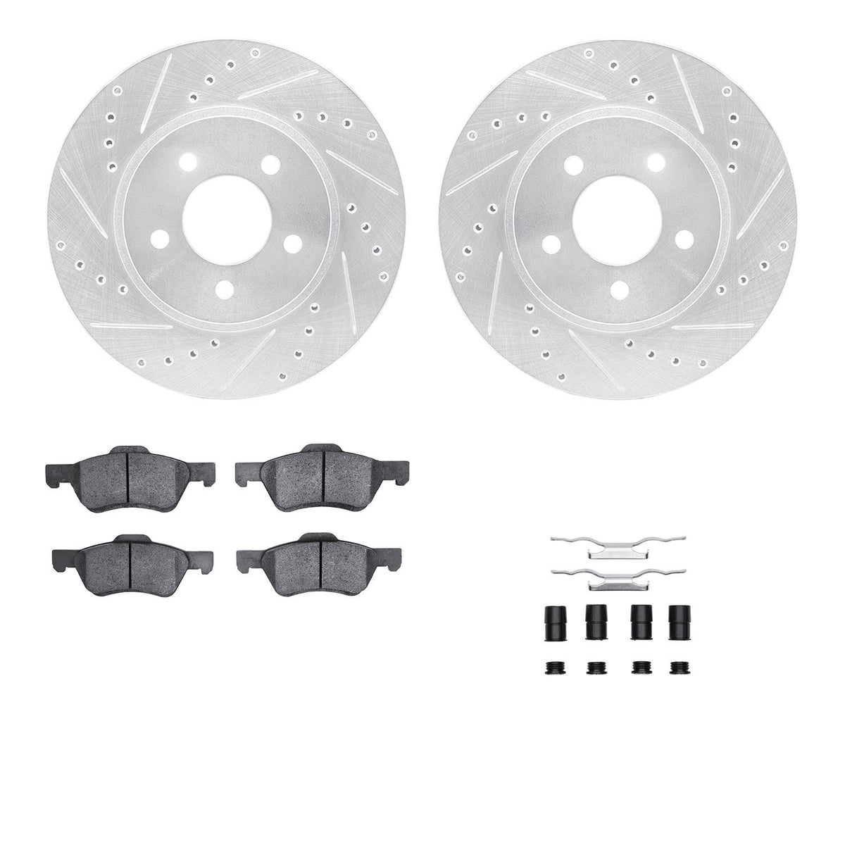 Dynamic Friction Company Disc Brake Kit 7312-54170