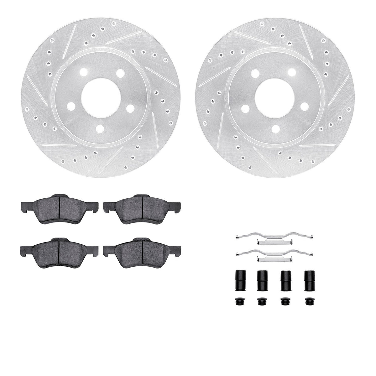 Dynamic Friction Company Disc Brake Kit 7312-54174