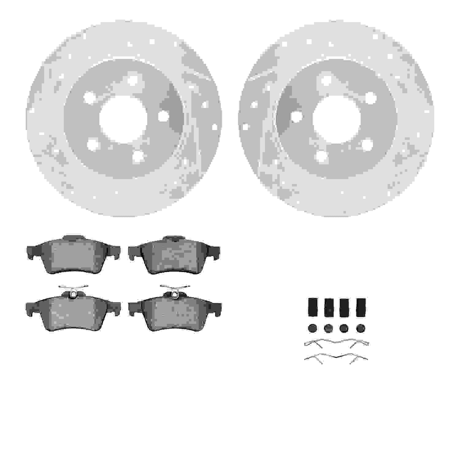 Dynamic Friction Company Disc Brake Kit 7312-54179