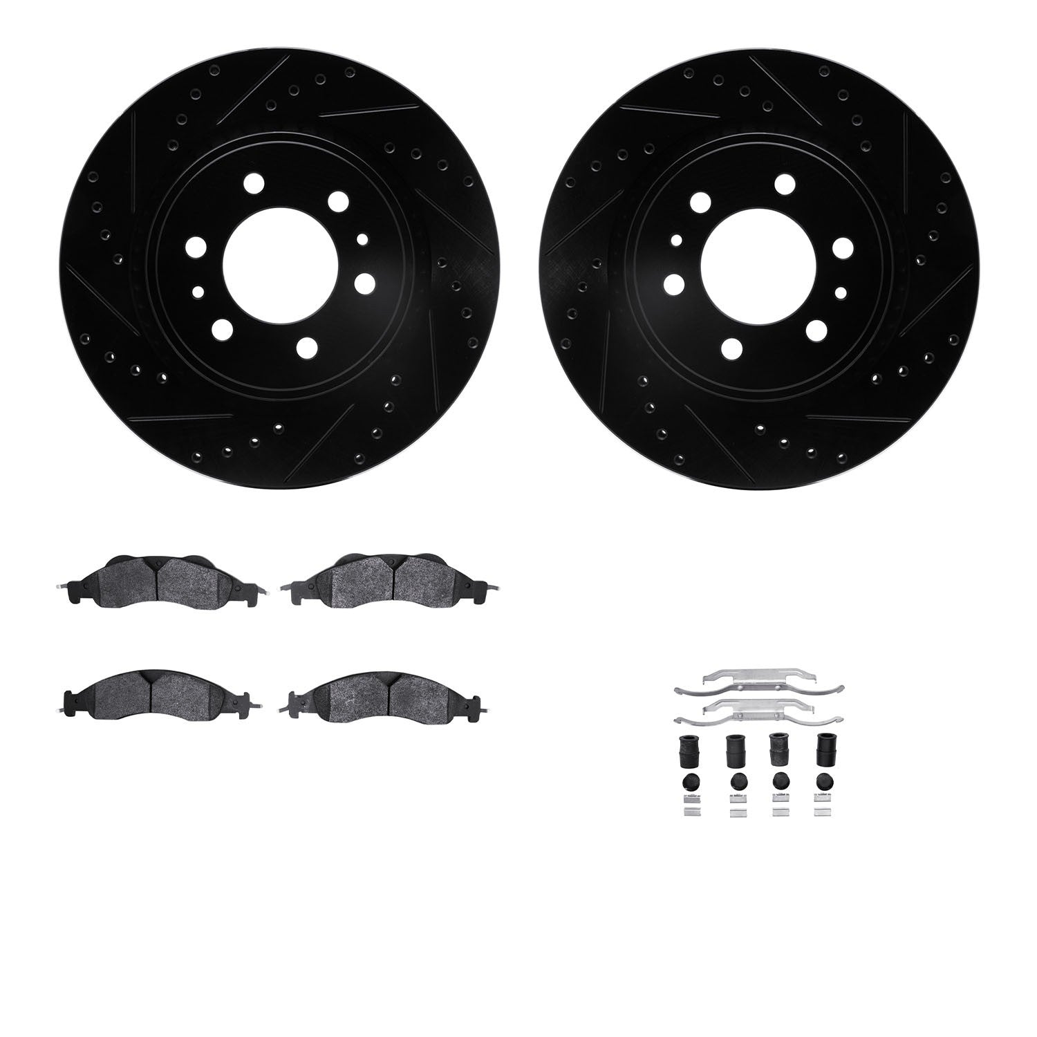 Dynamic Friction Company Disc Brake Kit 7312-54191