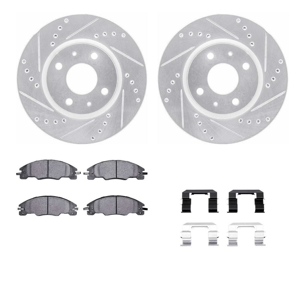 Dynamic Friction Company Disc Brake Kit 7312-54193