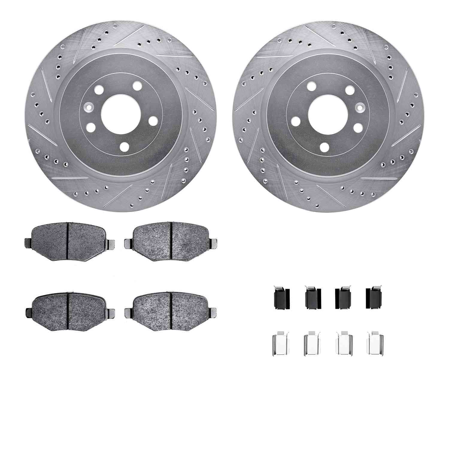 Dynamic Friction Company Disc Brake Kit 7312-54196