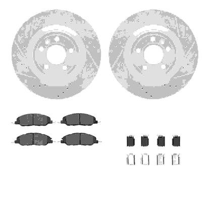 Dynamic Friction Company Disc Brake Kit 7312-54200