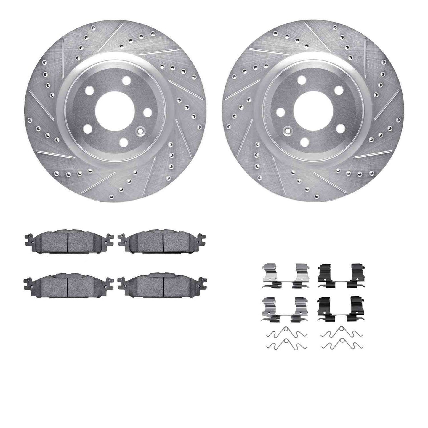 Dynamic Friction Company Disc Brake Kit 7312-54204