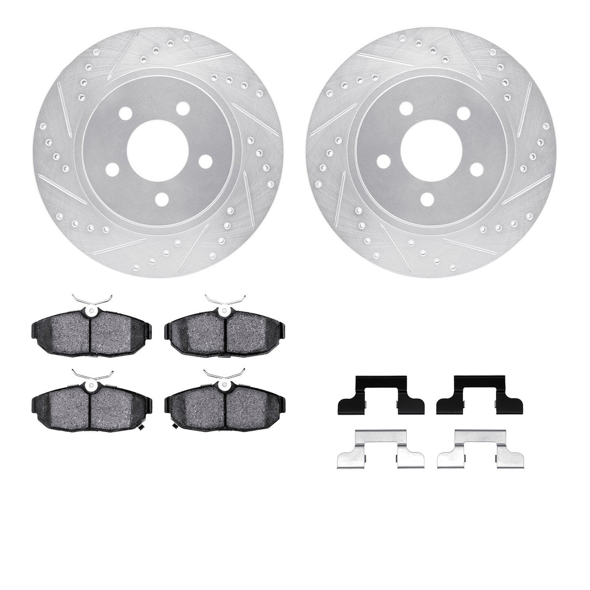 Dynamic Friction Company Disc Brake Kit 7312-54205