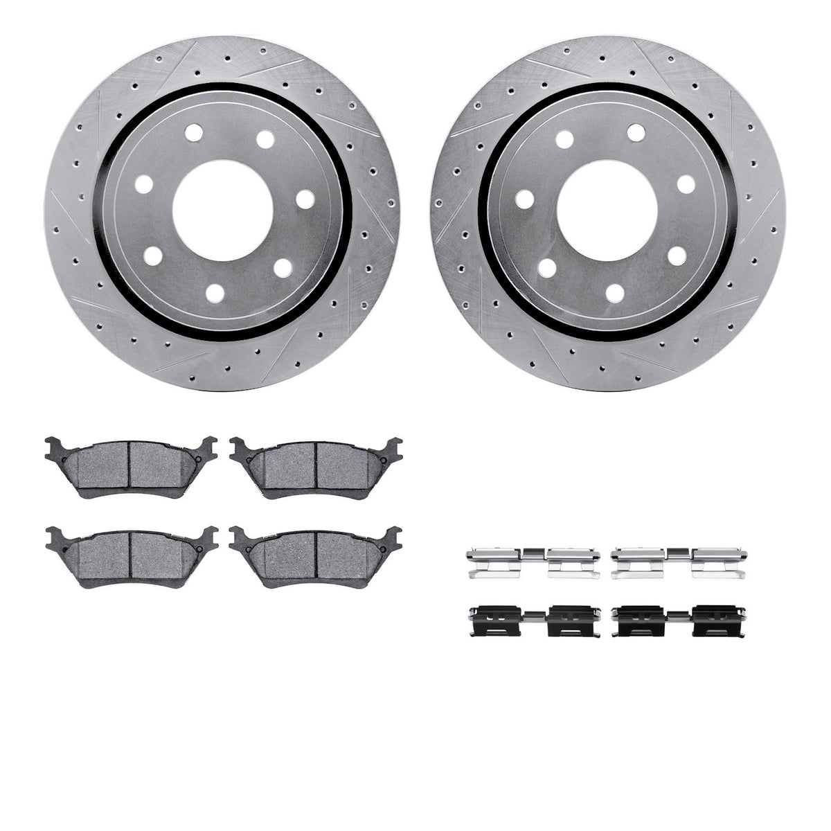 Dynamic Friction Company Disc Brake Kit 7312-54207