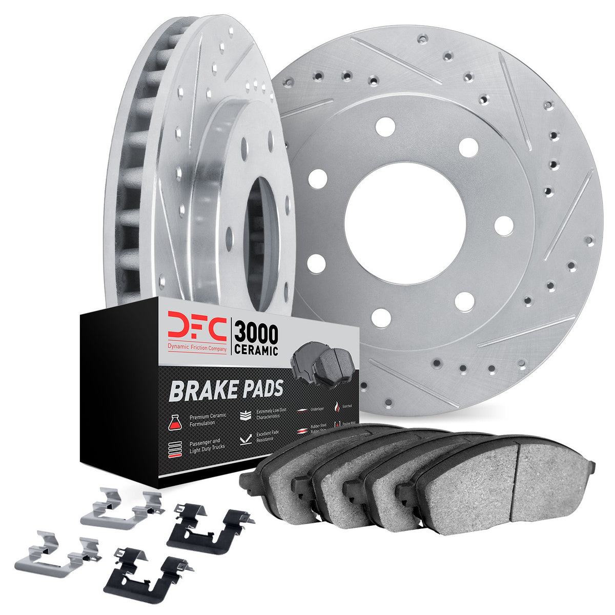 Dynamic Friction Company Disc Brake Kit 7312-54207