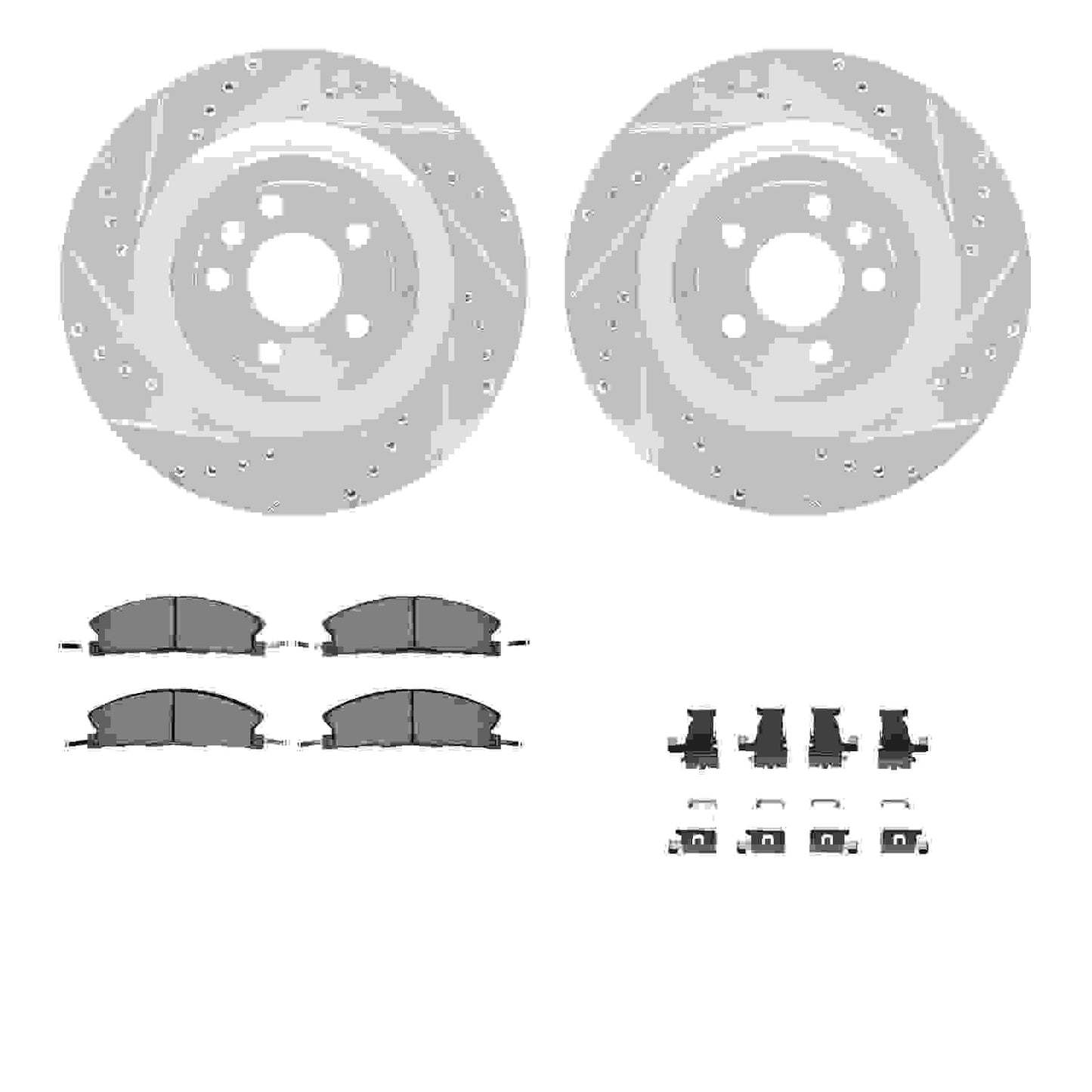 Dynamic Friction Company Disc Brake Kit 7312-54214